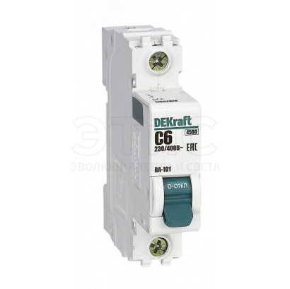 Выключатель автоматический 1П 16А С 4,5кА ВА-101